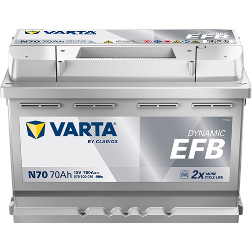 BATTERIE-VARTA-N70-70AH-760A